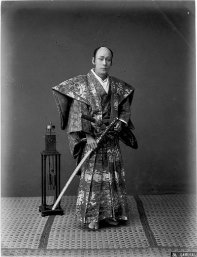 Samurai Warrior, 1880s by Kusakabe Kimbei